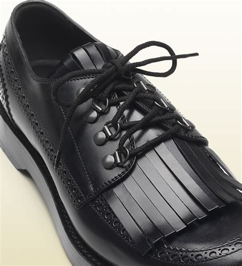 gucci mens brogues|gucci men's lace up shoes.